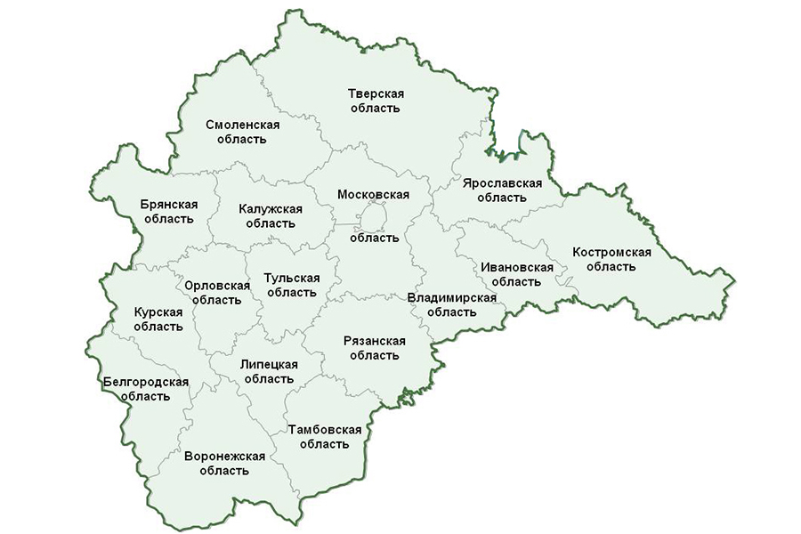 Центральная часть России
